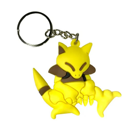 Silicone Keychain Abra