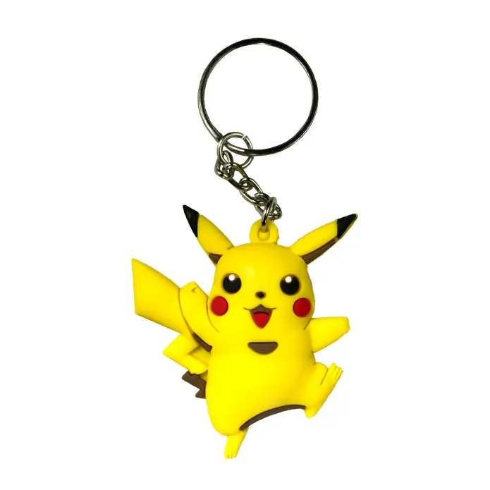 Silicone Keychain Pikachu