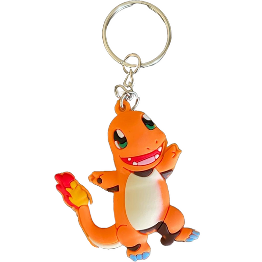 Silicone Keychain Charmander