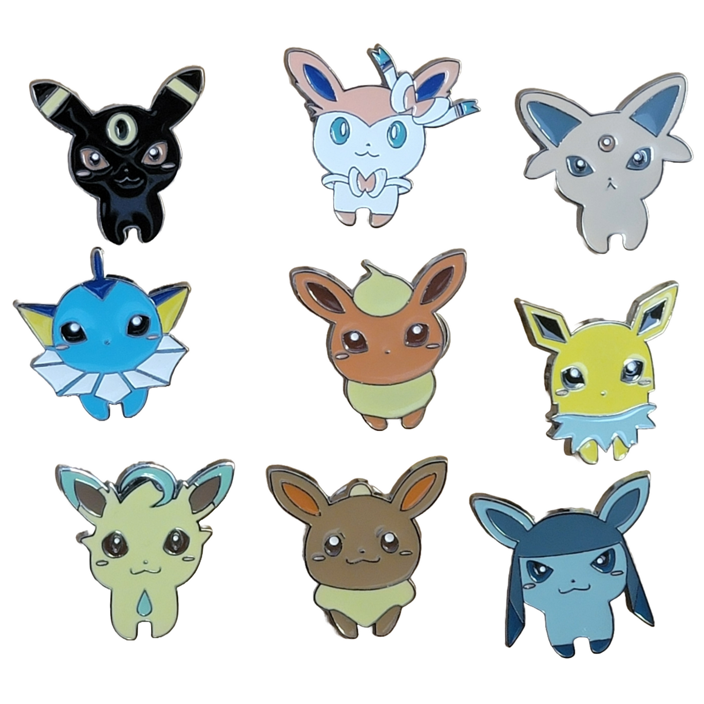 Eevee Evolution Enamel Pins