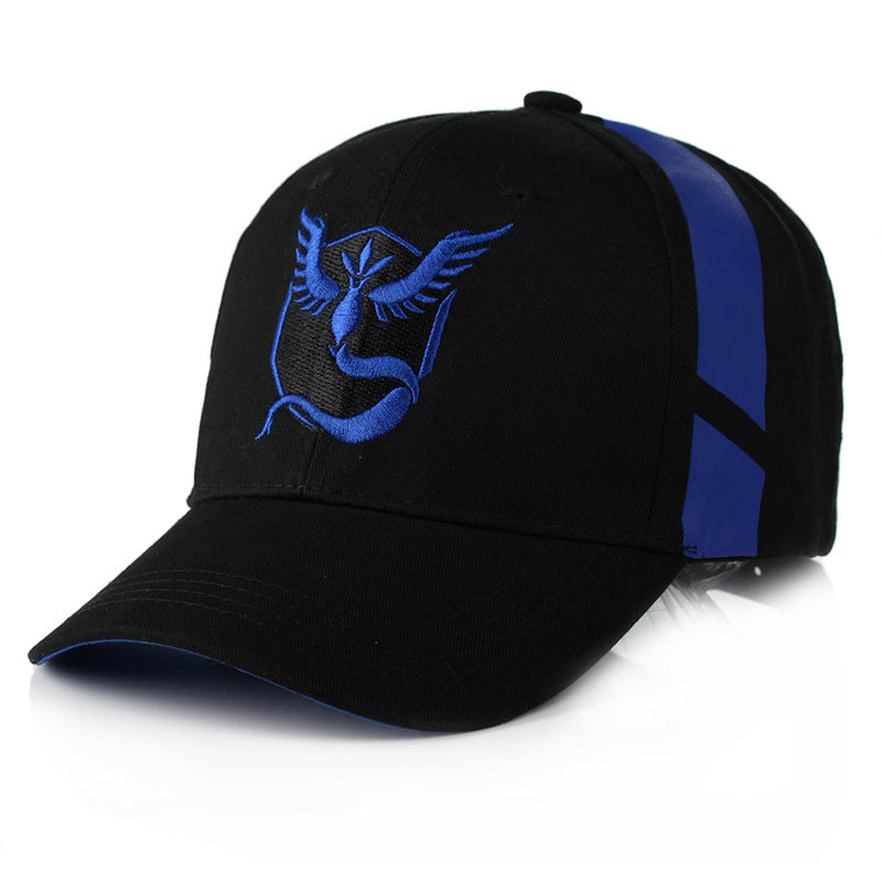 PokémonGo Embroidered Cap Team Mystic Snapback Style Hat