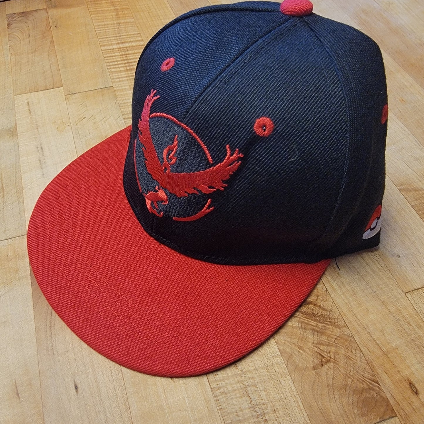 Pokémon Go Embroidered Cap Team Valor Snapback Style Hat