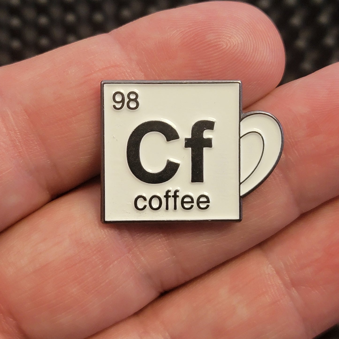 Elemental Coffee Enamel Pin