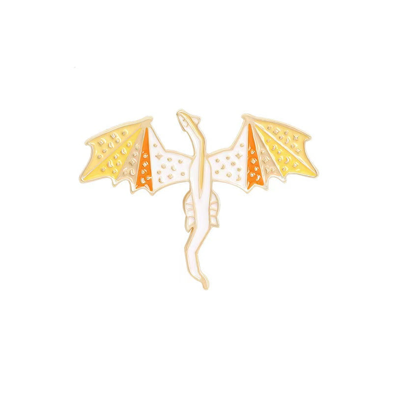 Fire & Ice Dragon Enamel Pins