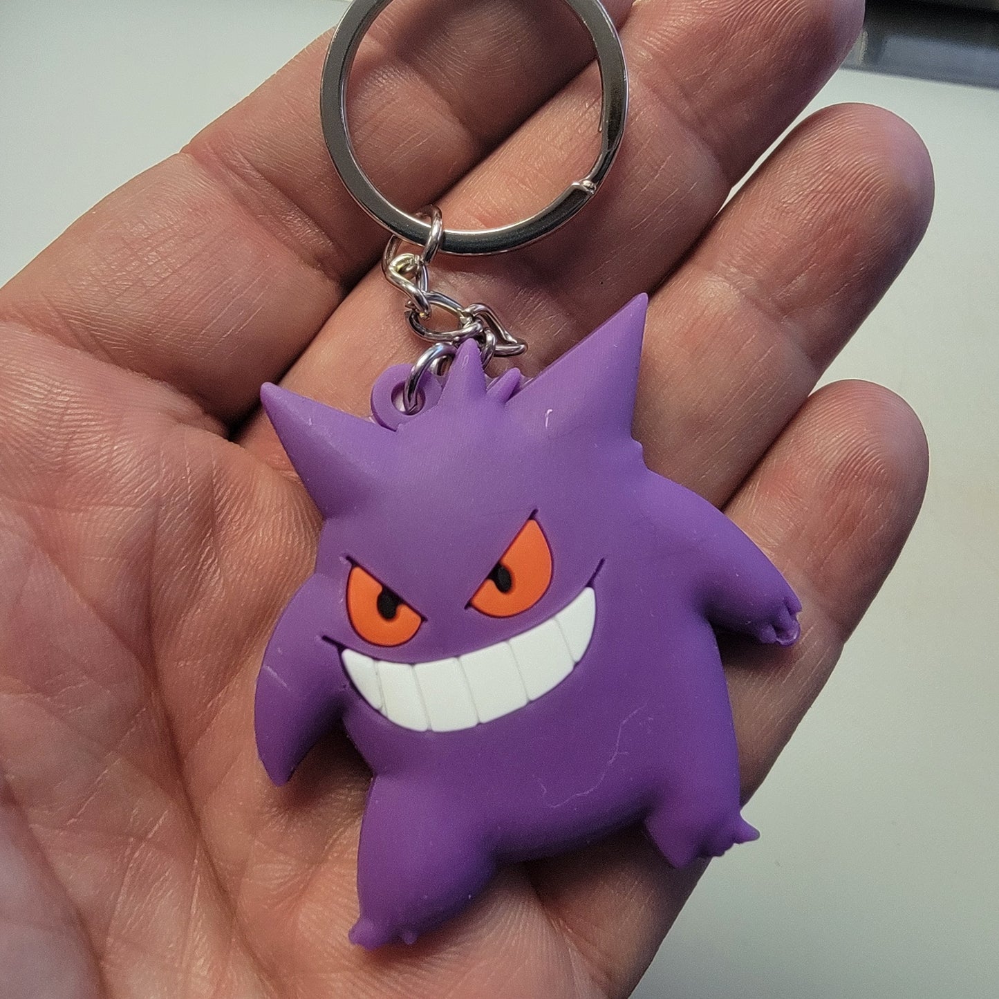 Silicone Keychain Gengar