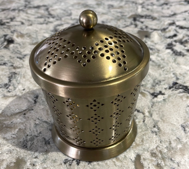 Opalhouse Multi-Purpose Antique Brass Finish Canister